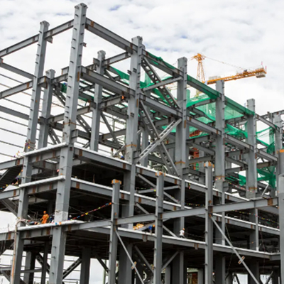 Anti Earthquake Metal Frame Workshop Prefabricated Factory Building Thermal Insulation