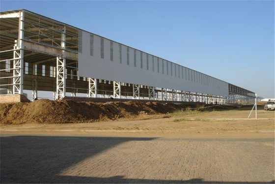 Q235 Garage Metal Shed Heavy Structural Fabrication Steel Structure Custom Length