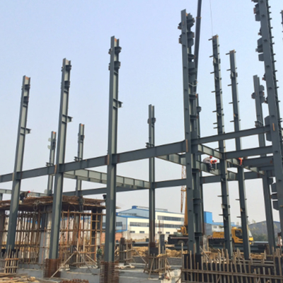 Anti Corrosion Metal Large Workshop Buildings Mordern High Durability Space Frame Steel Structure