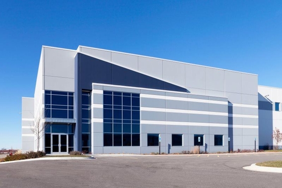 Large Span Prefabricated Steel Buildings Prefab Metal Warehouse Workshop Office Building
