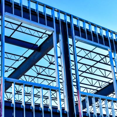 Galvanized Prefab Steel Structure Prefab Metal Warehouse Building Welded
