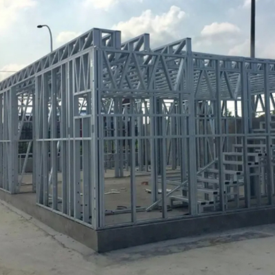 Wind Proof Prefabricated Steel Building Seismic Resistance Prefab Modular House
