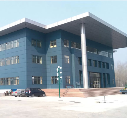 Fast Build Commercial Metal Sheds Eco Friendly Modular Steel Structure Fire Resistance