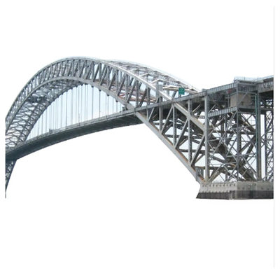 Wide Span Prefabricated Steel Structure Bridge Customized Size Weather Resitence