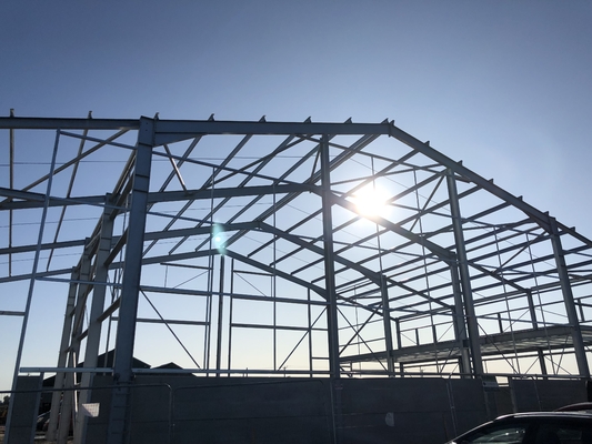 120kg/Sqm Light Gauge Steel Structures Large Metal Buildings Construction ISO Certification