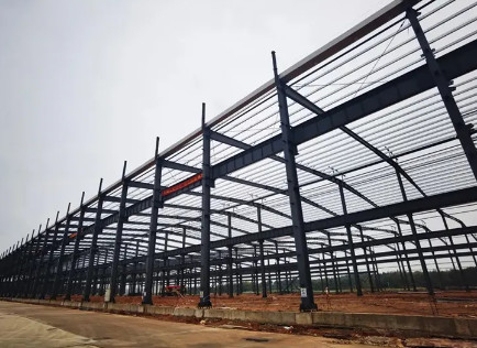 High Strength Steel Structure Building Industrial Prefab Buildings Anti Corrosion