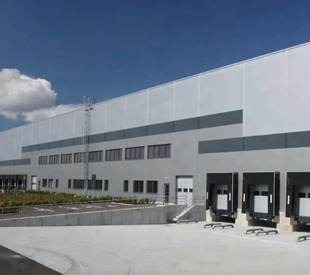 Z Purlin Commercial Steel Structure Building Storage Warehouse For Industrial Plant