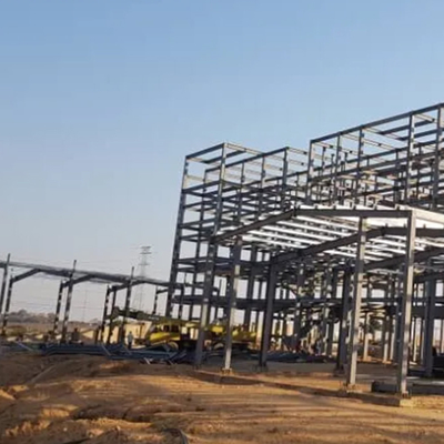 1000sqm Prefabricated Steel Structure Warehouse High Strength Large Metal Buildings