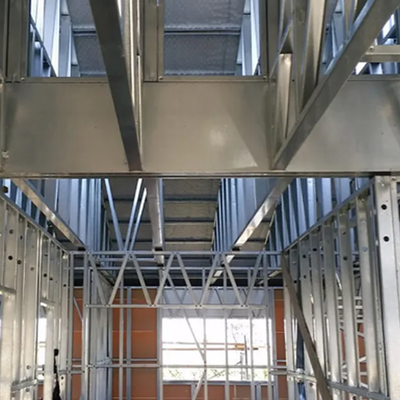 Anti Earthquake Metal Frame Workshop Prefabricated Factory Building Thermal Insulation