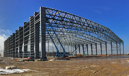 Temporay Prefabricated Steel Warehouse Customized Prefabricated Steel Frame Homes