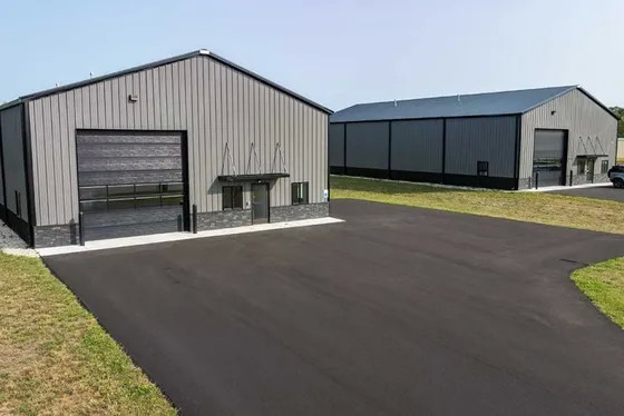 Public Facilities Steel Frame Warehouse Q235 Steel Drug Warehouse Buildings Fast Assemble