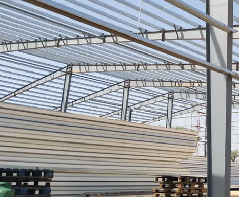 Custom Q235 Steel Prefab Buildings Metal Frame House Construction GB Standard
