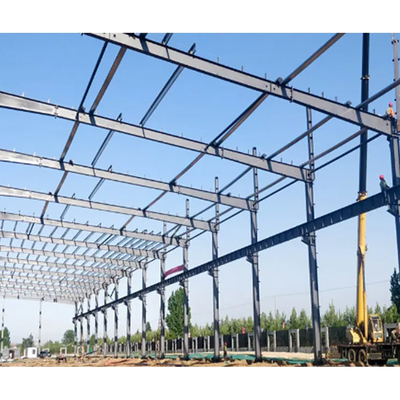 Anti Rust Q355 Steel Structure Warehouse Modern Engineering Flexible Metal Frame Building