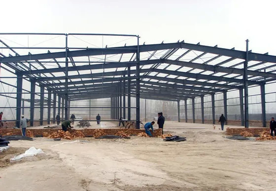 Fast Assembling Steel Structure Warehouse Prefabricated Steel Frame Industrial Buildings
