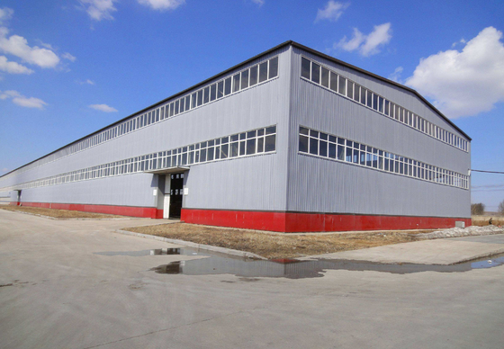 Hot Rolled Steel Beams Large Span Prefabricated House Construction Custom Design