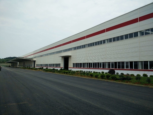 H Shape Hot Rolled Steel Buildings Steel Framed Architecture Structure Stadium OEM Size