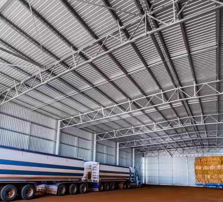 Multi Span Steel Structure Building Quickly Assembled Prefabricated Construction Z Purlin