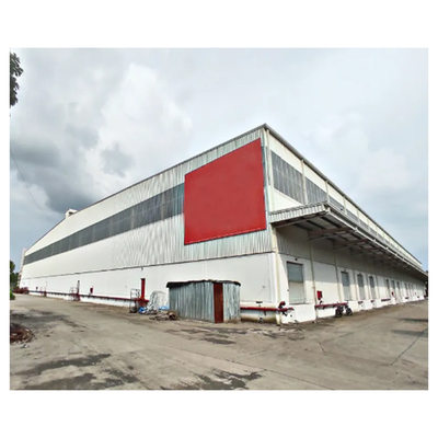 Flexible Design Prefab Metal Building Curtain Wall Steel Structure Freestanding Customized