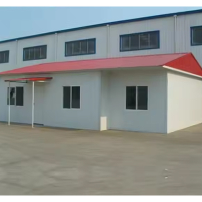 Custom Size Prefab Steel Building Structure Galvanized Surface Welded Steel Structure