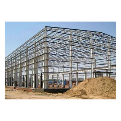 Open Span Design Prefabricated Steel Workshops Q235B Q355B Space Metal Buildings