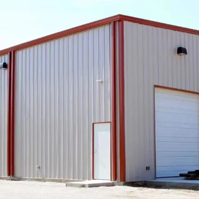 High Strength Prefab Light Steel Structure Workshop Recyclable Steel Plant Structure