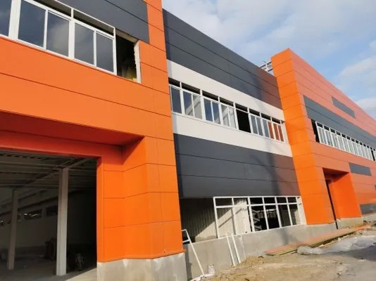 Galvanizing Customized Large Sheds Workshops  Steel Structure Prefabricated Commercial Buildings