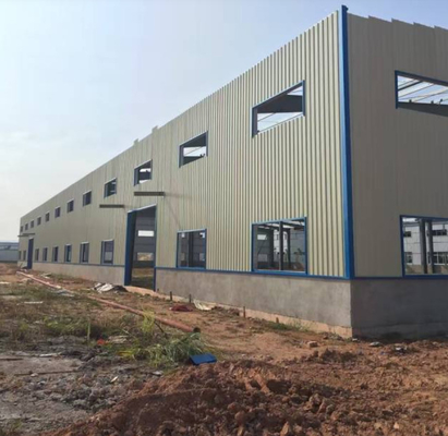Earthquake Resistance Prefabricated Steel Structure Pre Engineered Office Hotel Workshop