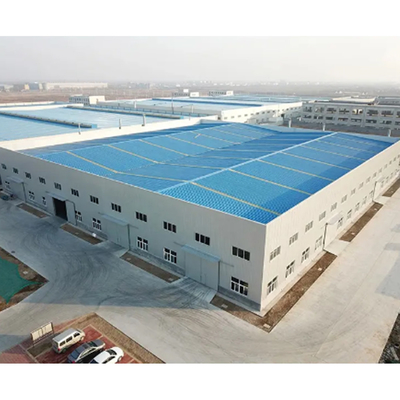 Galvanized Prefabricated Steel Building Metal Steel Warehouse Construction Q345