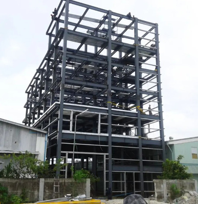 Anti Corrosion Prefabricated Steel Structure Q355b Welded Modular Steel Structure