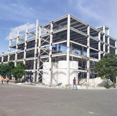 Anti Corrosion Prefabricated Steel Structure Q355b Welded Modular Steel Structure