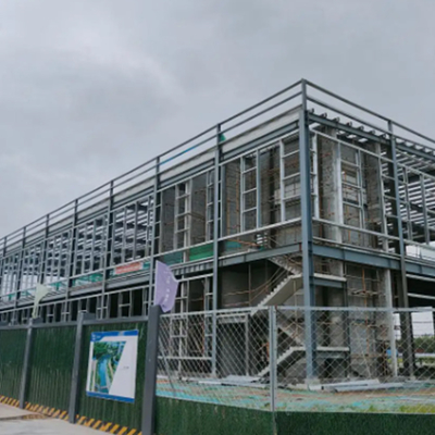 Wind Proof Prefabricated Steel Building Seismic Resistance Prefab Modular House