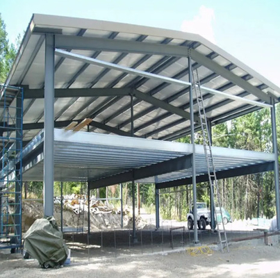 Customized  Prefabricated Steel Building Q235 Warehouse Steel Structure Commercial