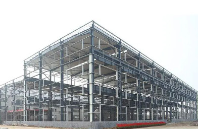 Prefab Q235 Commercial Metal Sheds Retail Bussiness Pre Engineered Steel Building