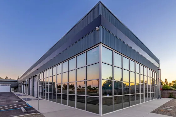 Custom Colors Q355 Commercial Steel Building Sqaure Tube H Section Prefabricated Sheds