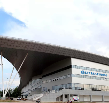 OEM Size Commercial Steel Structures Mall Steel Portal Frame Buildings Corrosion Proof