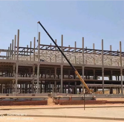 Rust Resistance Commercial Steel Building Prebuilt Metal Prefabricated Steel Garage