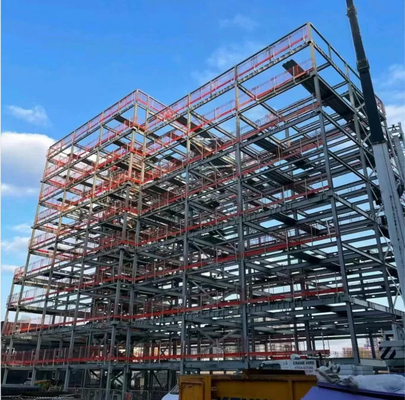 Z Purlin Commercial Steel Building Anti Seismic High Rise Prefab Steel Warehouse