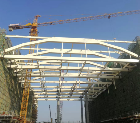 Commercial Grade Metal Storage Buildings Multi Storey Steel Structure Non Rusting