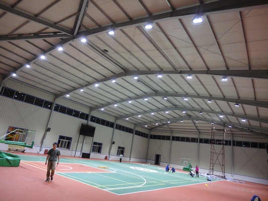 Wind Resistance Prefabricated Sports Building Badminten Basketball Hall Custom Built