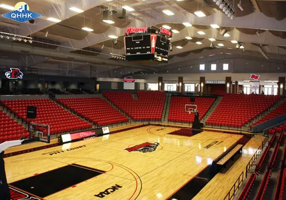 Wind Resistance Prefabricated Sports Building Badminten Basketball Hall Custom Built