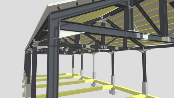 ISO Appoved Prefab Multi Storey Building Sandwich Panel Prefabricated House S355jr
