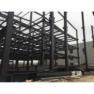 Q355B Prefab H Beam Steel Structure High Load Storage Warehouse Building