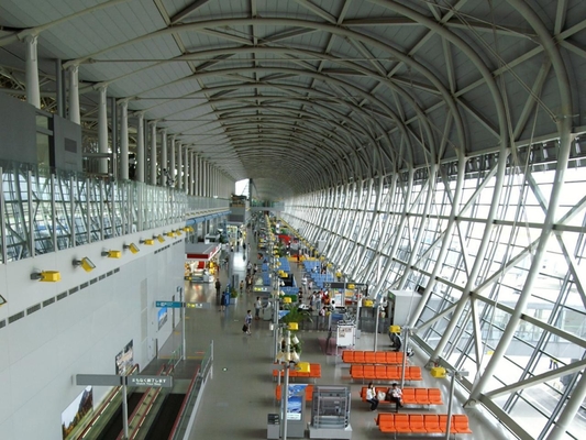 Prefabricated Heavy Steel Structure Hangar Customized Size Metal Airplane Hangar OEM