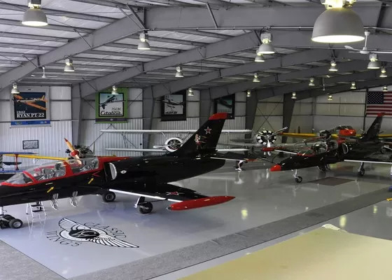 Customized Pre Engineered Aircraft Hangars Long Span Metal Structure Hangar