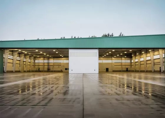 Prefabricated Construction Steel Structure Hangar Building Aircraft Hangar Customed