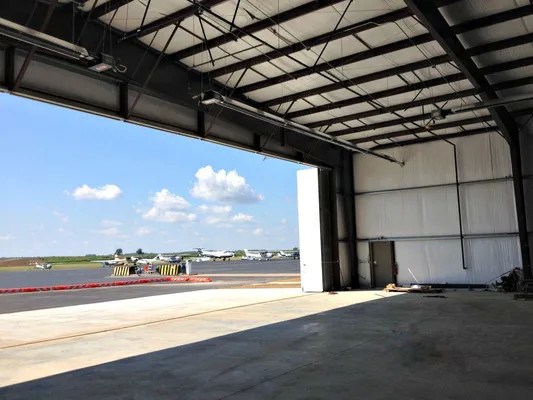 Portal Frame Steel Structure Hangar Light Steel Structure Q355 Aircraft Hangar Buildings