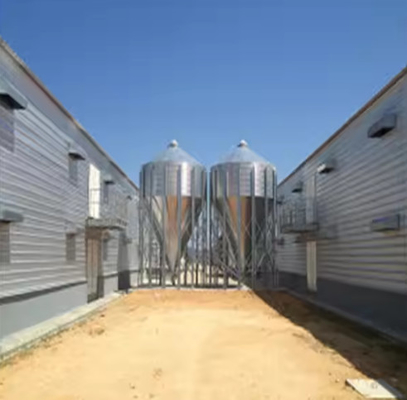 Prefab Metal Structure Chicken Poultry Farm Prefab House Fireproof Customer Design