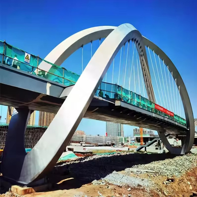 Custom Color Steel Structure Bridge Heavy Steel Bailey Bridge International Standard