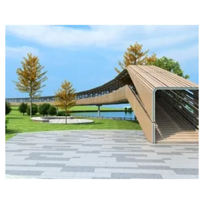 Free Design Long Span Pedestrian Modular Bridge Steel Bridge Construction ISO9001