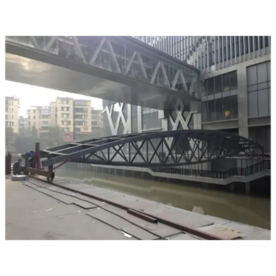 200 Type Modular Steel Bridges Temporary Steel Bailey Bridge Anti Seismic